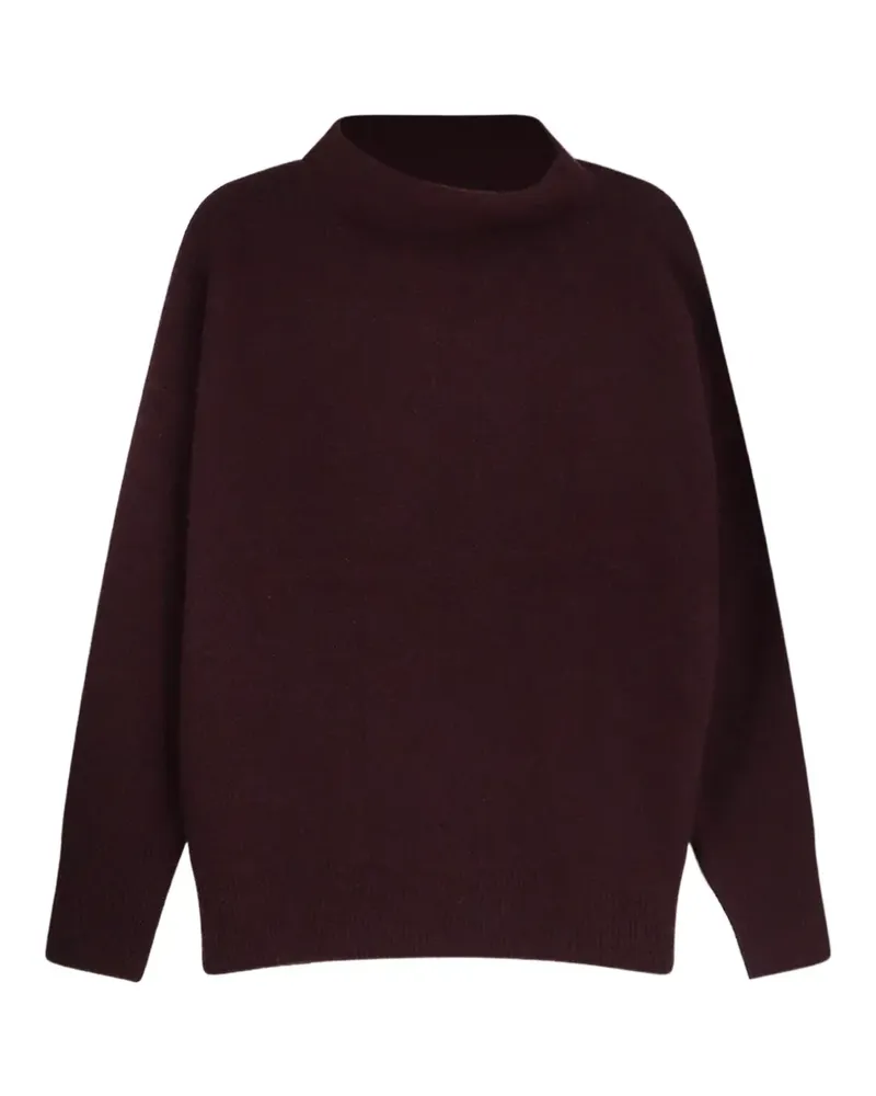 Vince mock-neck dropped-shoulder sweater - Violett Violett