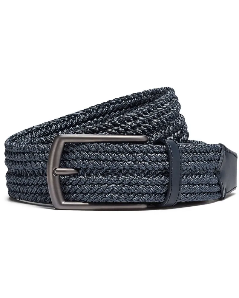 Ermenegildo Zegna Geflochtener Gürtel - Blau Blau