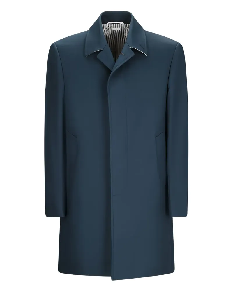 Thom Browne Klassischer Mantel - Blau Blau