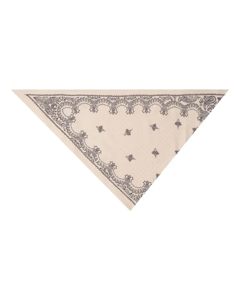 Destin Bandana mit Paisley-Print - Nude Nude