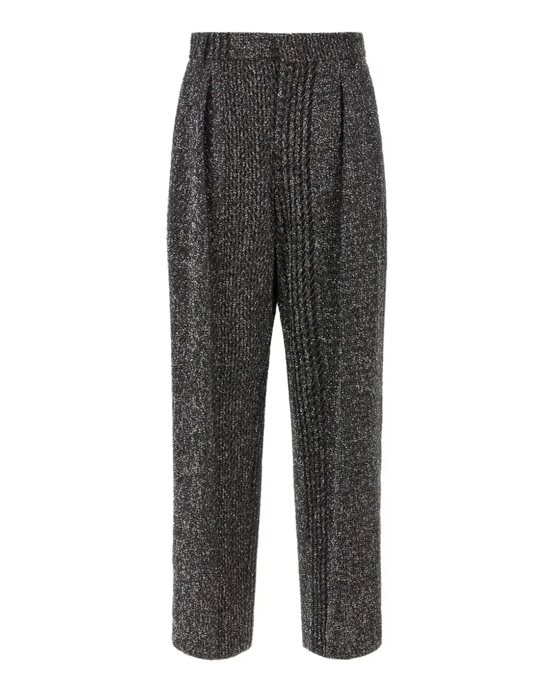 Missoni wide-leg trousers - Schwarz Schwarz
