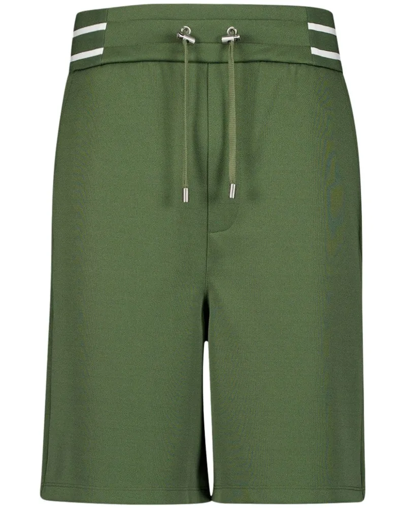 Balmain Shorts mit Kordelzug - Grün Grün