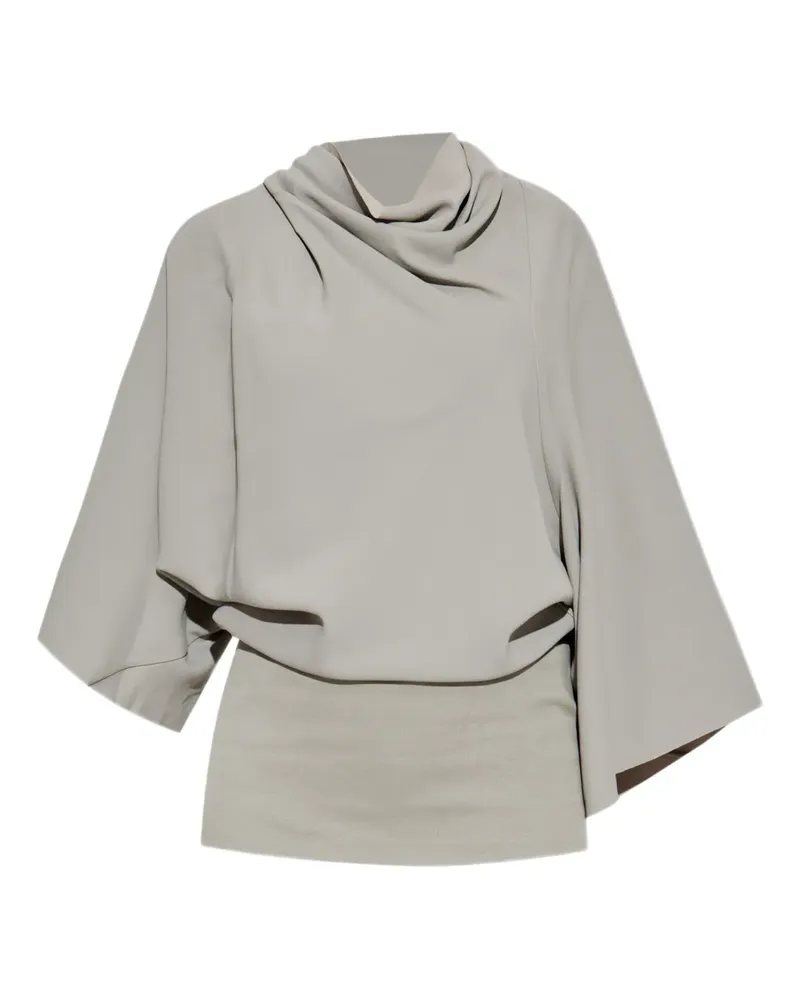 Rick Owens Drapiertes Top - Grau Grau