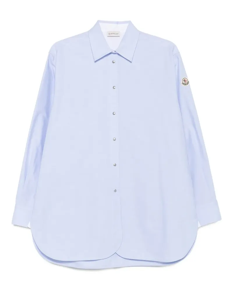 Moncler Hemd mit Knopfverschluss - Blau Blau