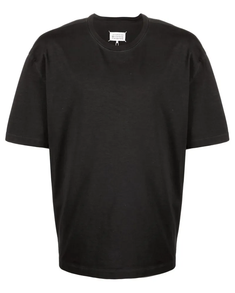 Maison Margiela T-Shirt mit Ziernähten - Grau Grau
