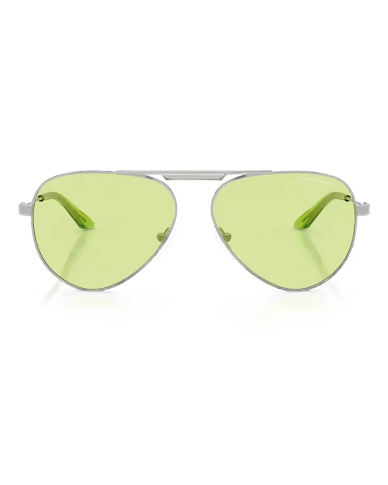Armani Exchange Getönte Pilotenbrille - Silber Silber