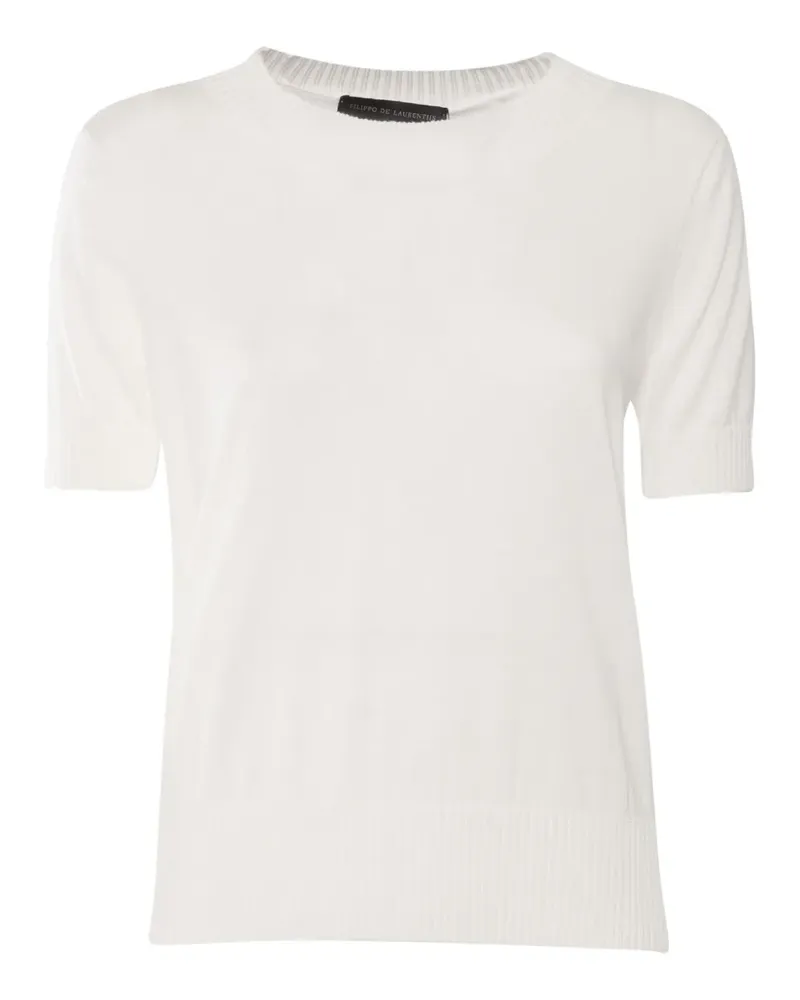 Filippo de Laurentiis Klassisches T-Shirt - Weiß Weiß
