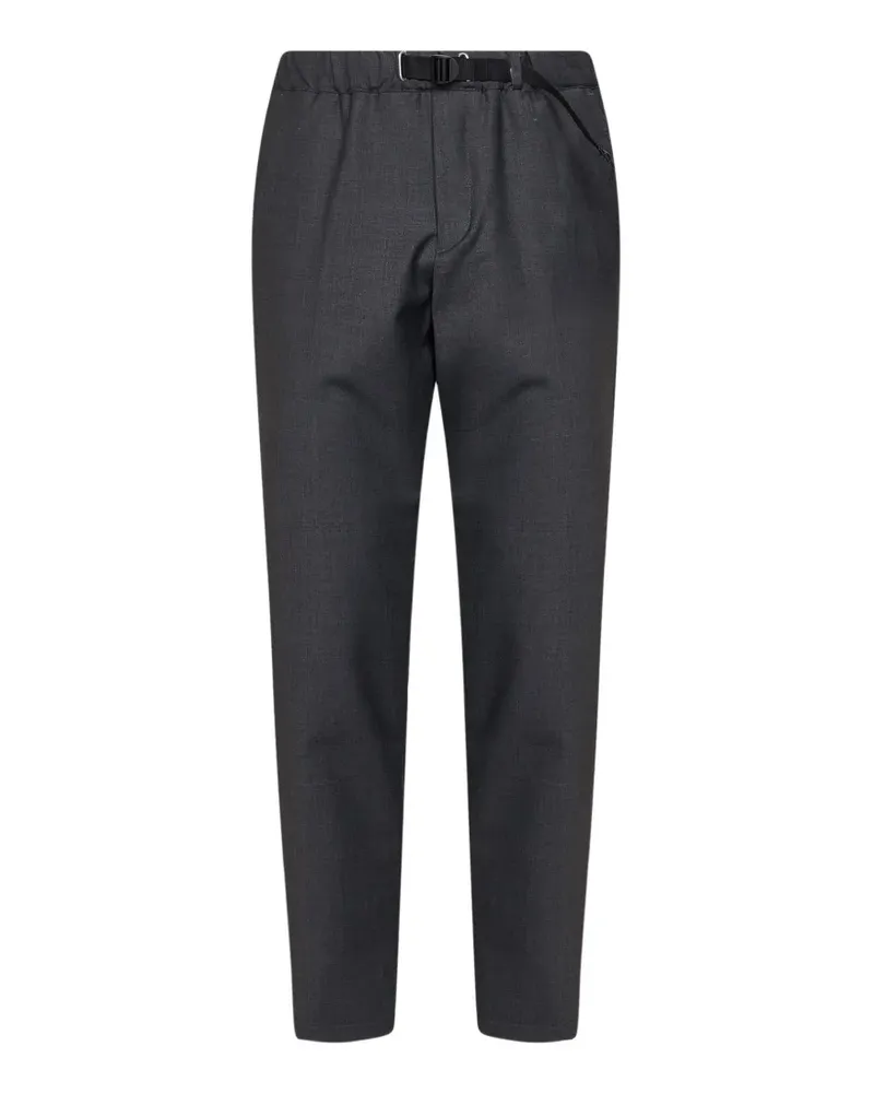 PLAN C Tapered-Hose mit Gürtel - Grau Grau
