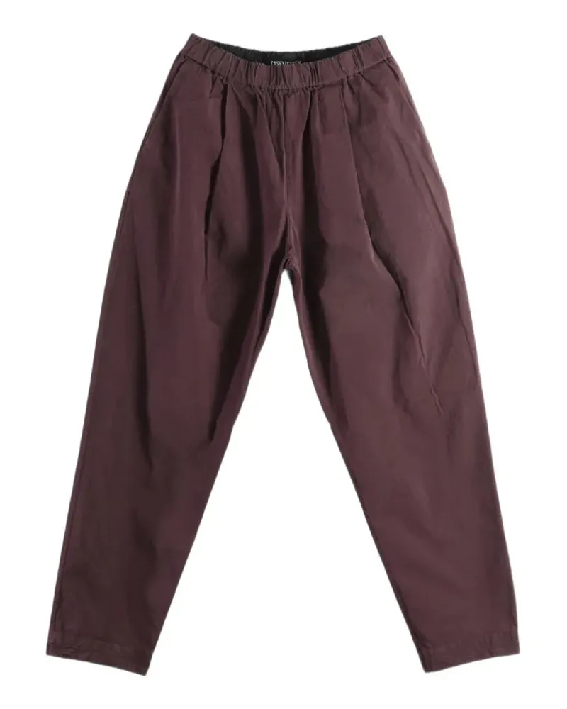 Casey Casey Verger Hose mit Falten und Stretchbund - Violett Violett
