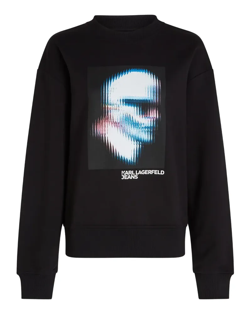 Karl Lagerfeld Digitized Karl Sweatshirt - Schwarz Schwarz