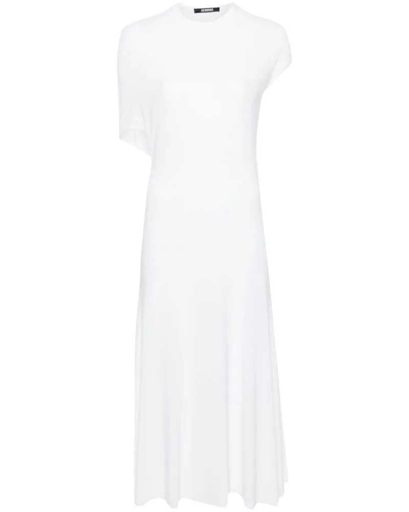 Jacquemus La Robe Salerno Midikleid - Weiß Weiß