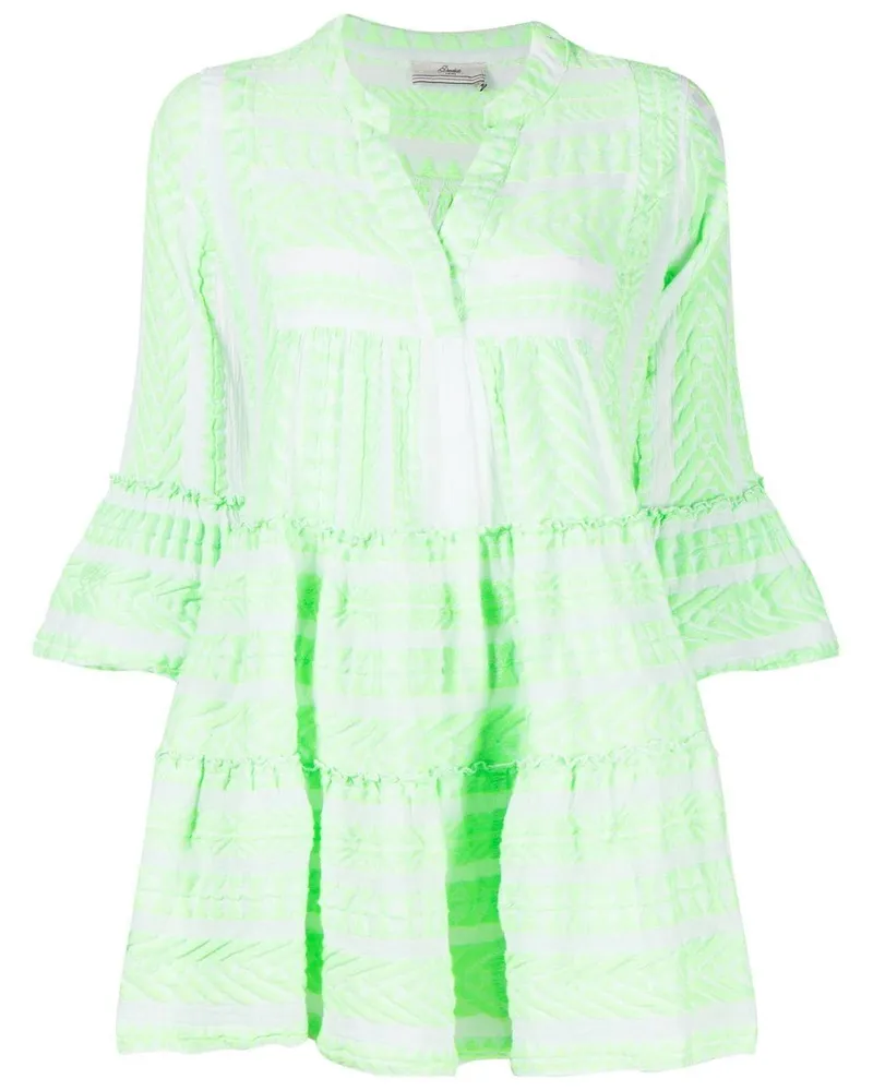 Devotion Ella Kleid mit Glockenärmeln - Grün Grün