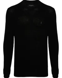 AllSaints Mode Pullover aus Wolle Schwarz