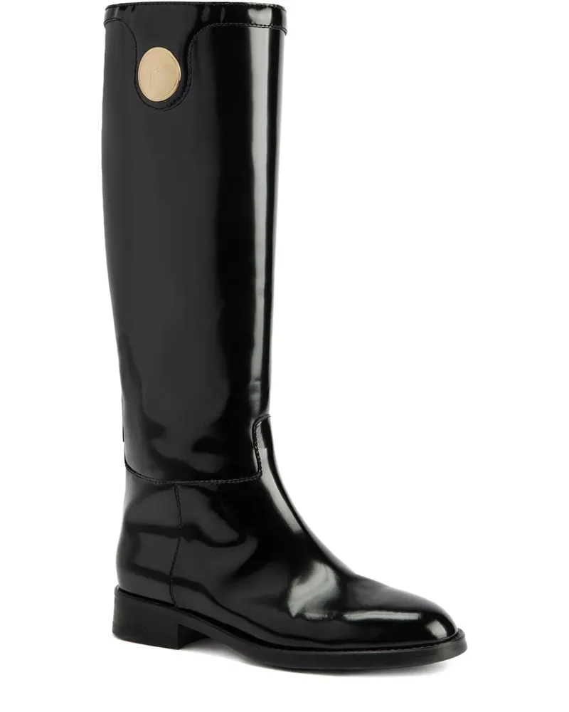 Giuseppe Zanotti Kniehohe Stiefel - Schwarz Schwarz