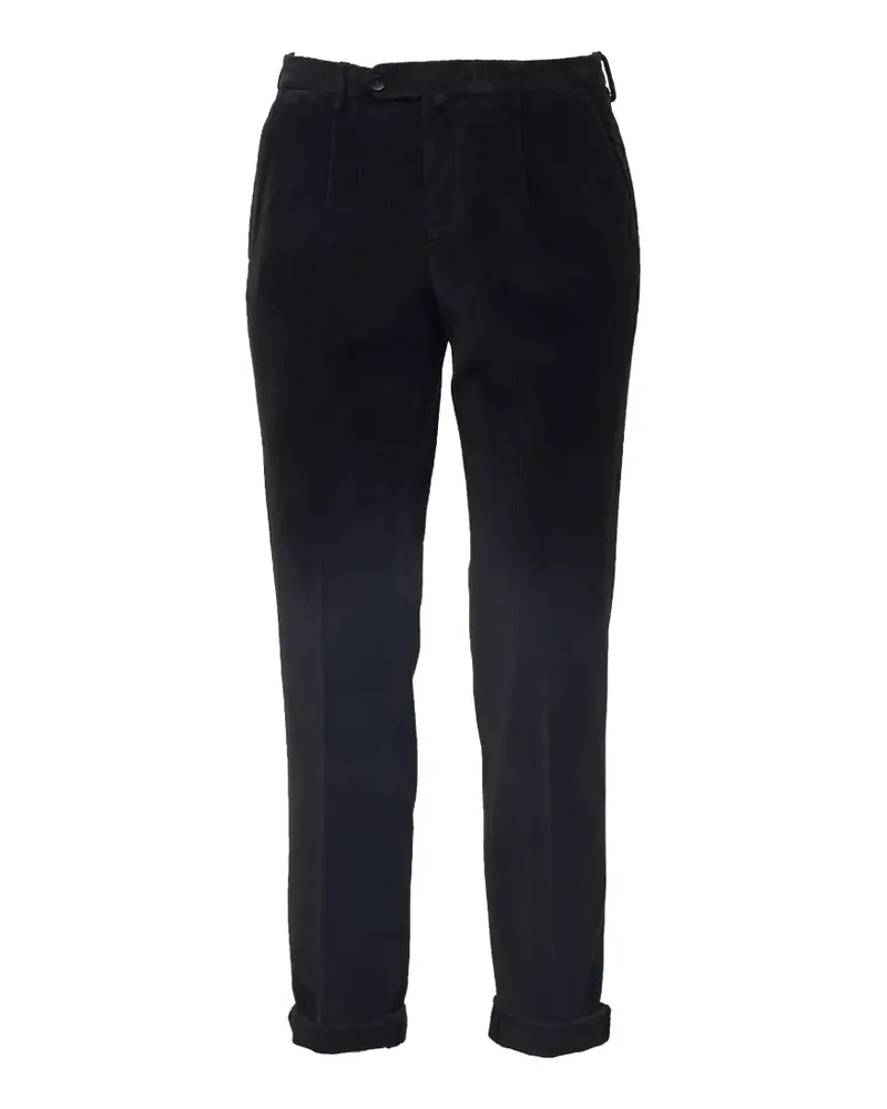 Briglia 1949 Cordhose mit Falten - Schwarz Schwarz