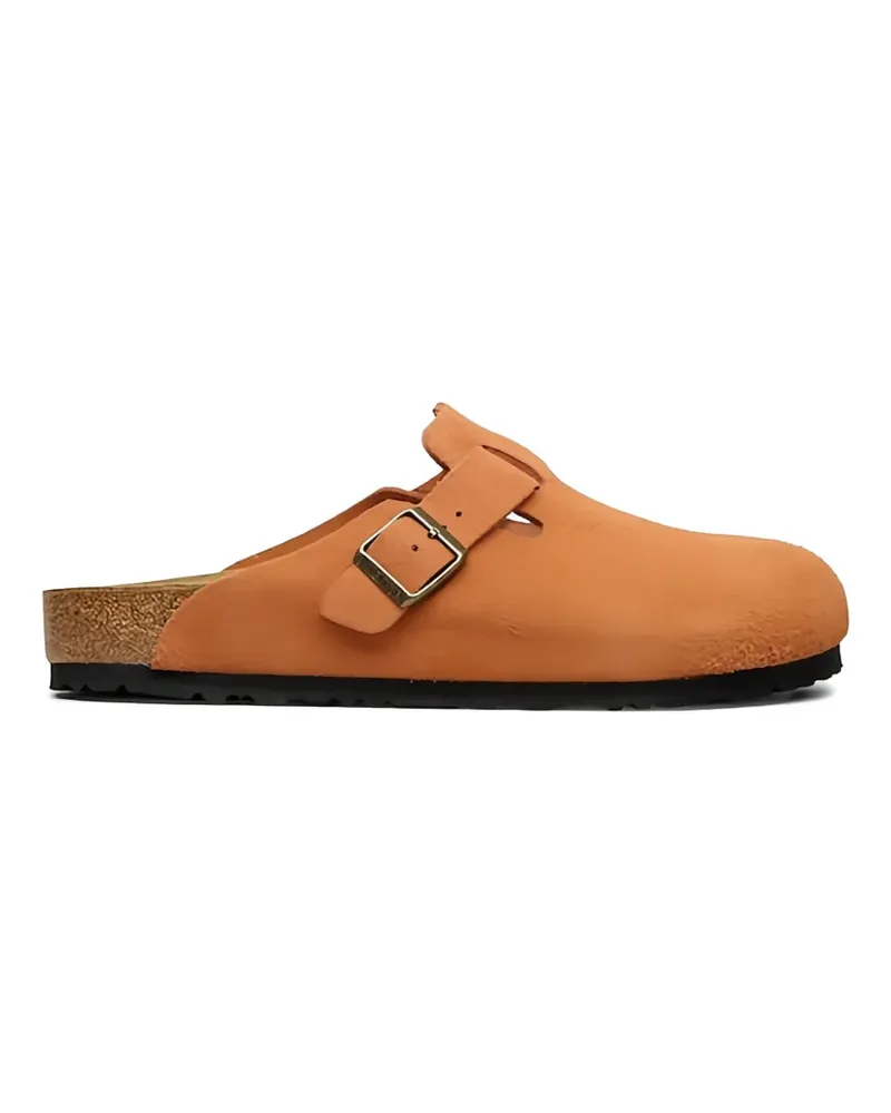 Birkenstock Boston suede slippers - Orange Orange