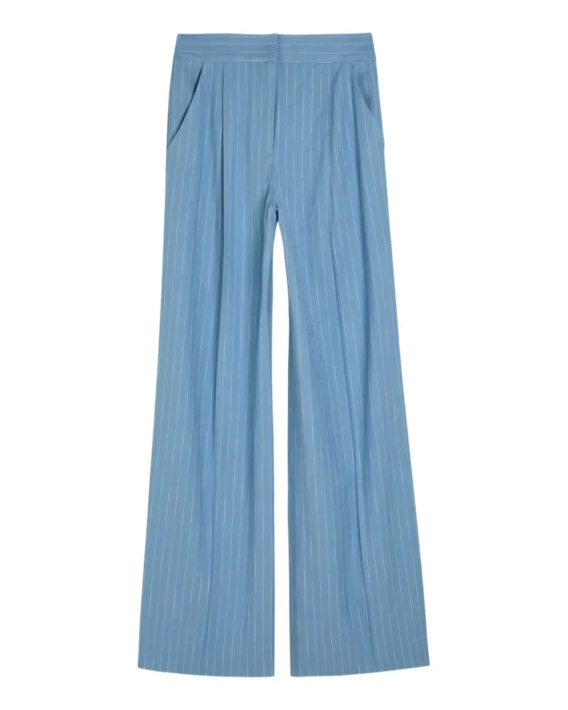 Veronica Beard Heyser Hose mit weitem Bein - Blau Blau