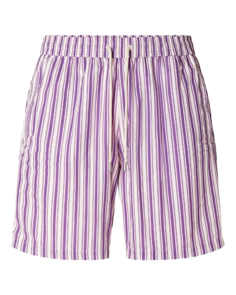 Jacob Cohën striped drawstring shorts - Violett Violett