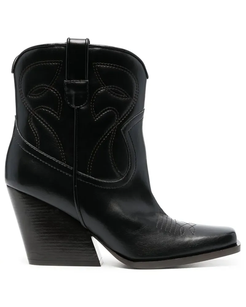 Stella McCartney Cowboy Cloudy Stiefeletten 85mm - Schwarz Schwarz