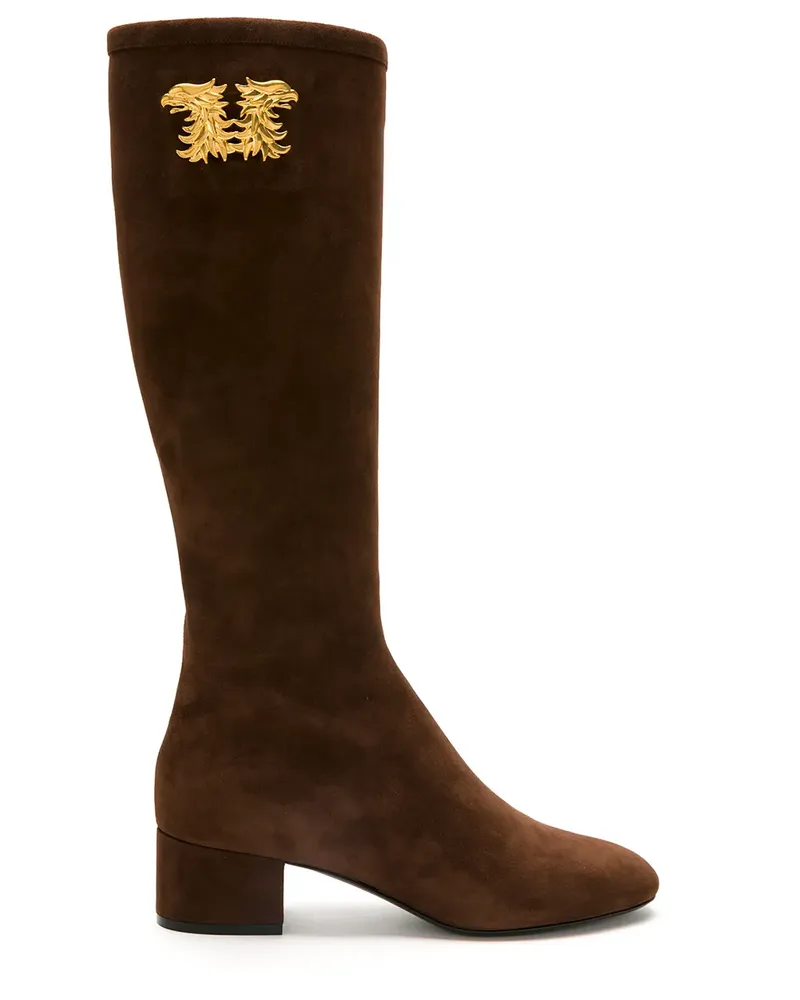 Valentino Garavani Grifoni' Stiefel, 45mm - Braun Braun