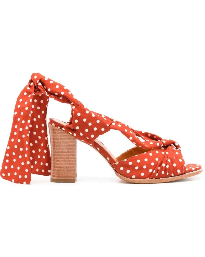 Sarah Chofakian Frida Sandalen 90mm - Braun Braun