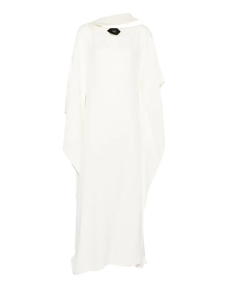 Taller Marmo one-shoulder kaftan-style maxi dress - Weiß Weiß