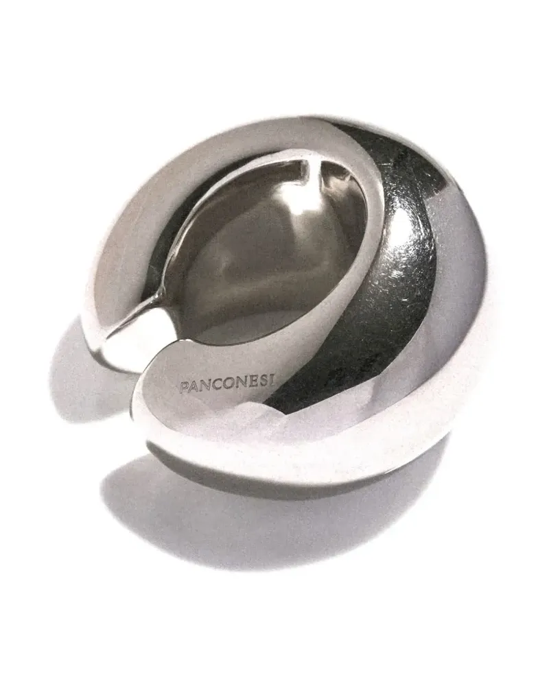 PANCONESI Full Moon Ear Cuff - Silber Silber