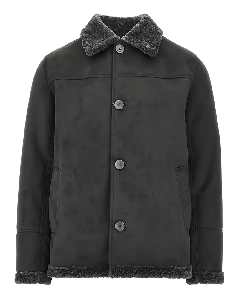 Herno Jacke mit Knopfleiste - Grau Grau