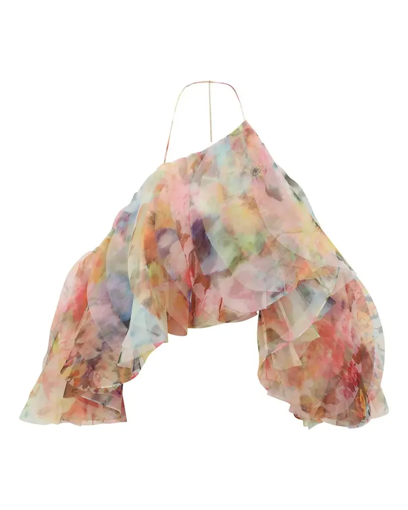 Zimmermann Luna blouse - Rosa Rosa