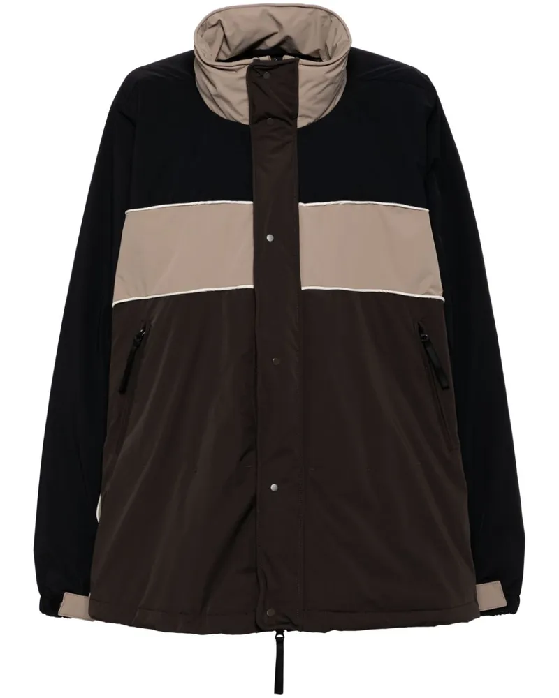 JNBY Jacke in Colour-Block-Optik - Braun Braun