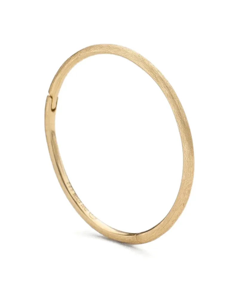 WHITE BIRD 14K yellow gold medium Yvette hoop earring Gold