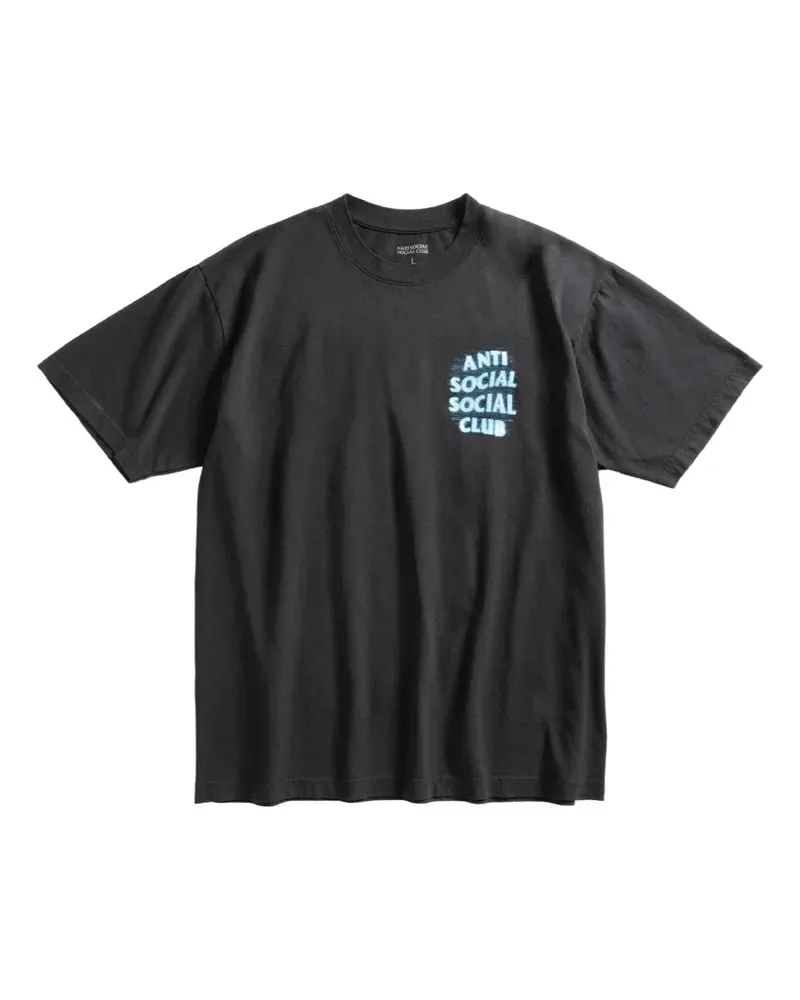 Anti Social Social Club Glow in the Dark T-Shirt - Schwarz Schwarz