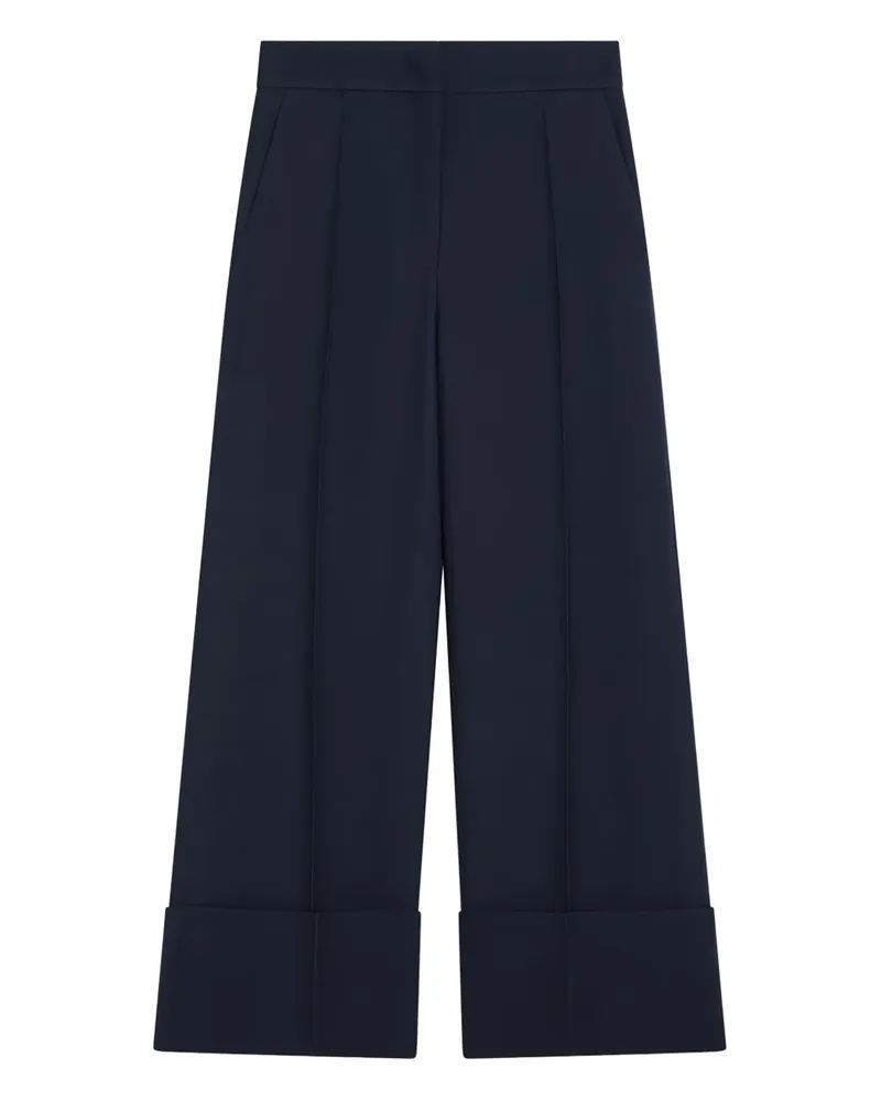 Valentino Garavani Crepe Couture Hose - Blau Blau