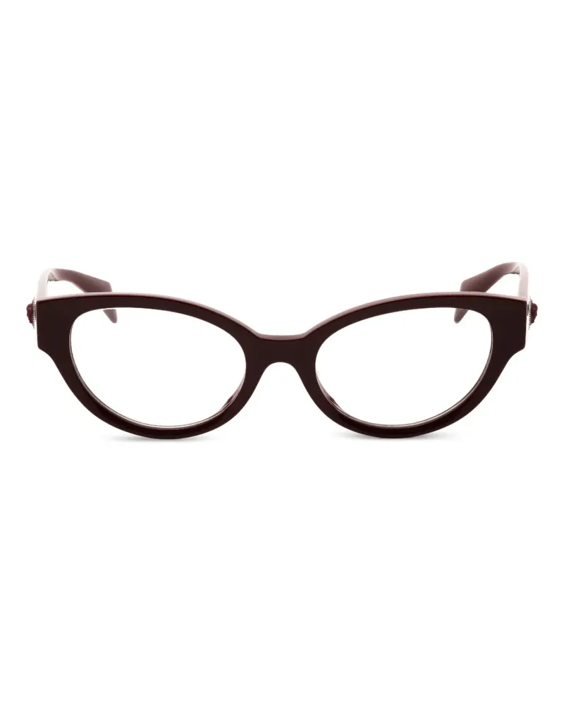 Versace Brille mit Cat-Eye-Gestell - Rot Rot