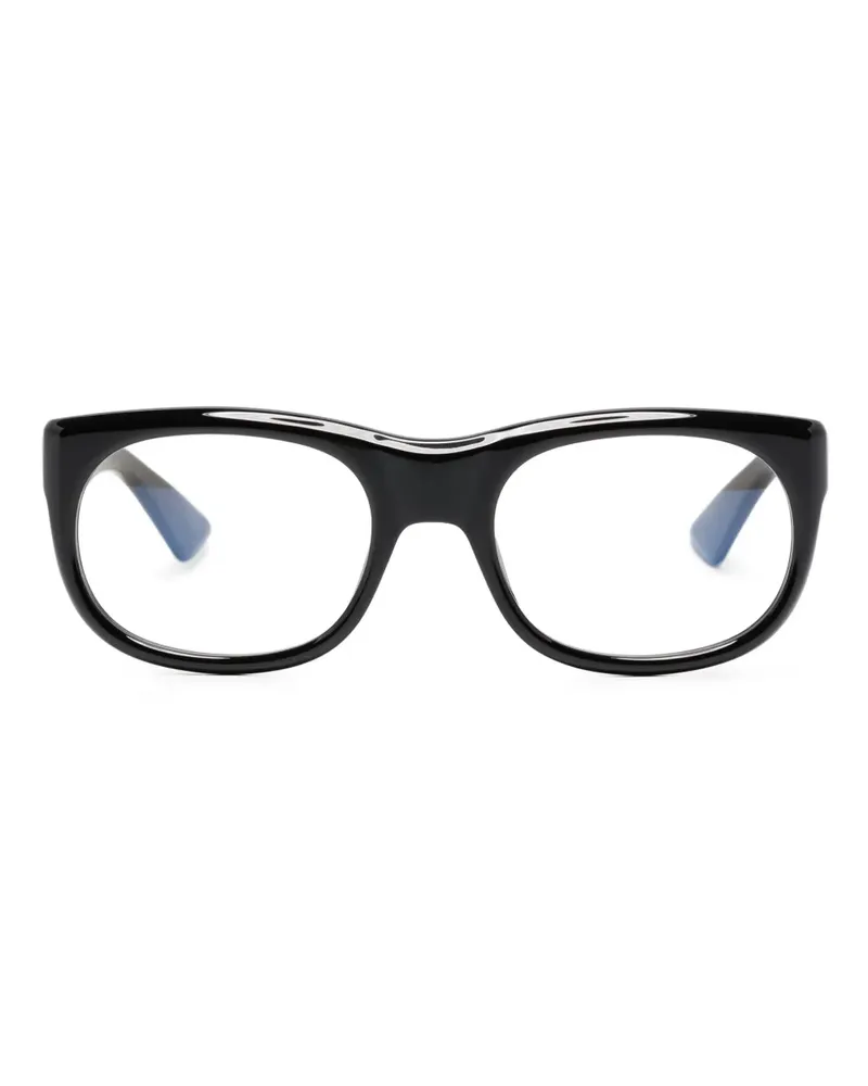 Saint Laurent Brille mit eckigem Gestell - Schwarz Schwarz