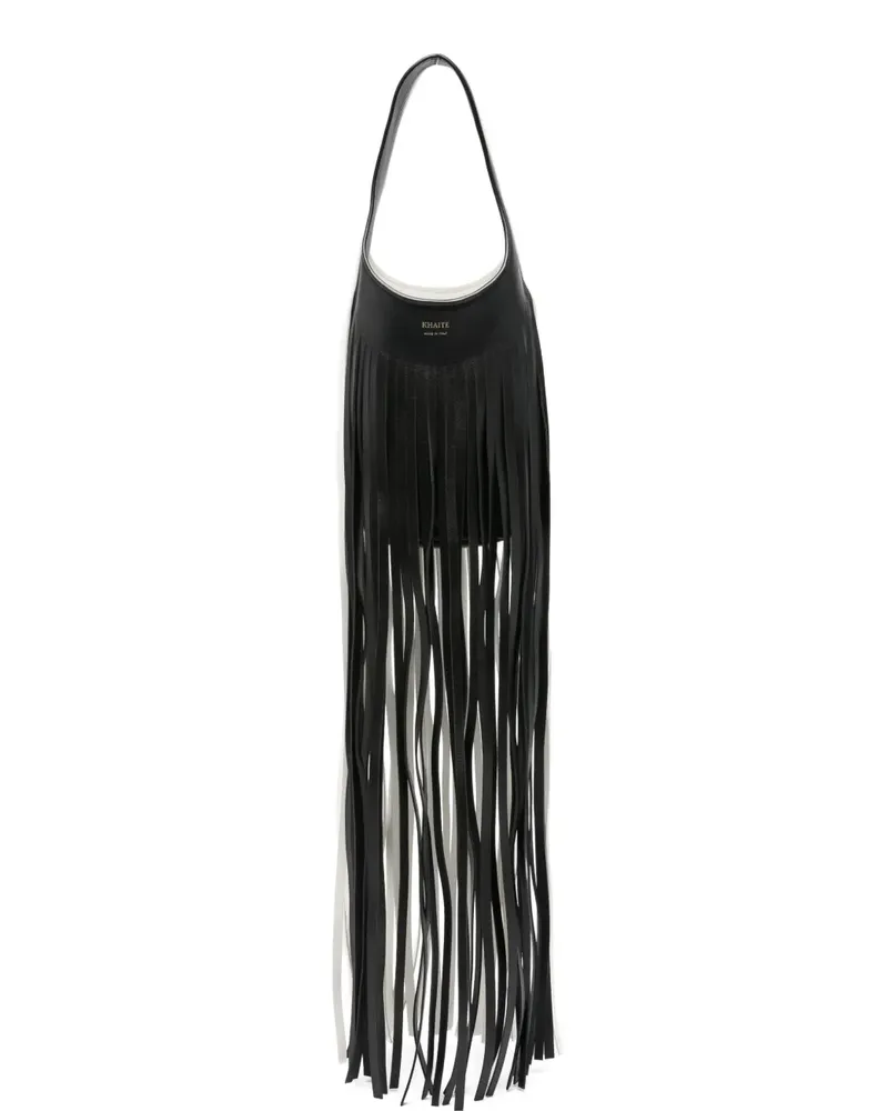 KHAITE small Livia bucket bag - Weiß Weiß