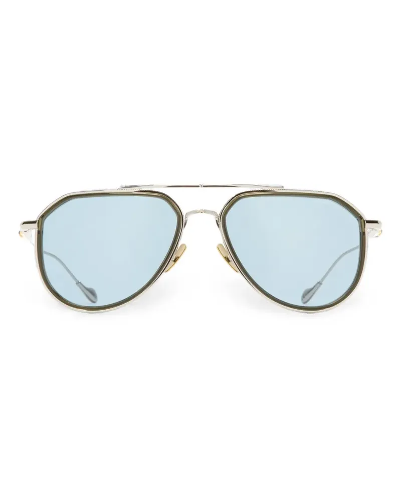 Cutler and Gross Great Frog Pilotenbrille - Silber Silber