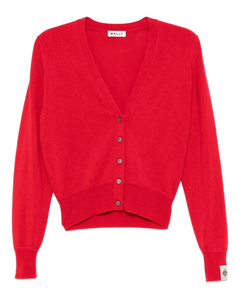 Bally Cardigan aus Kaschmir - Rot Rot