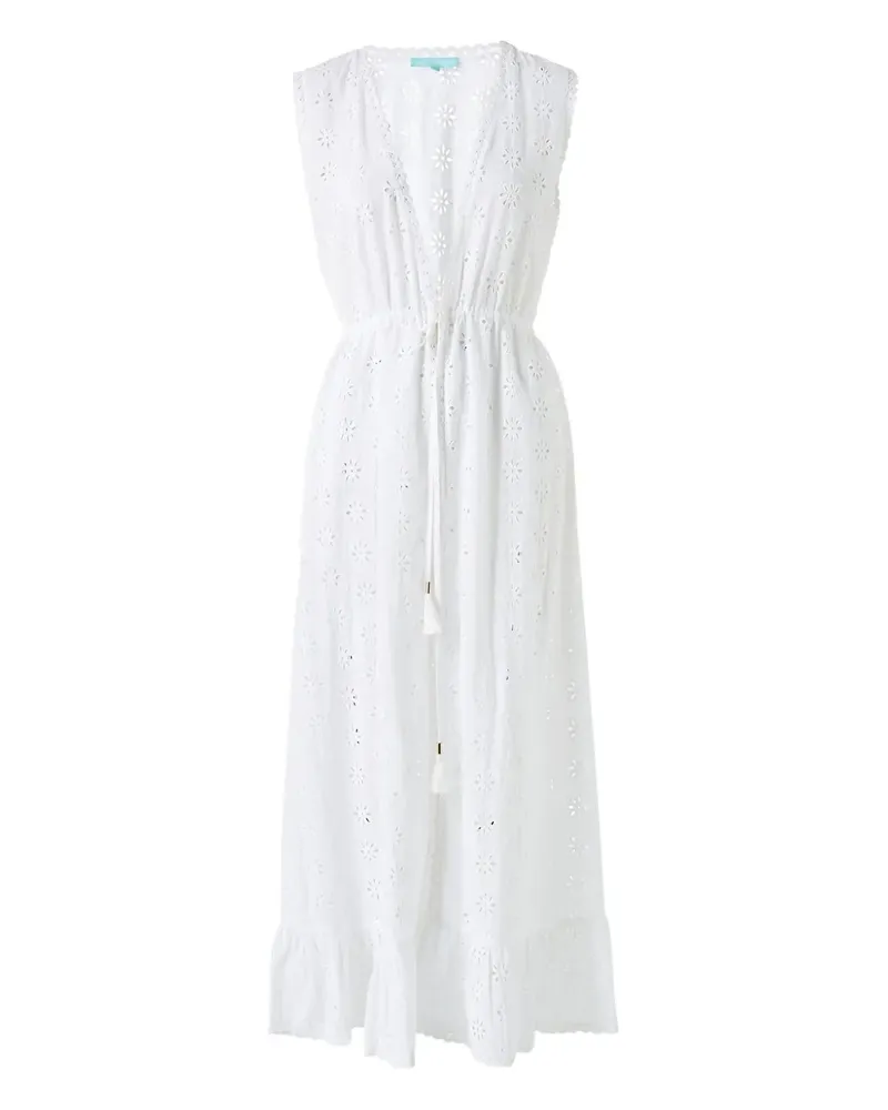 Melissa Odabash Tessa ruffled cover-up - Weiß Weiß