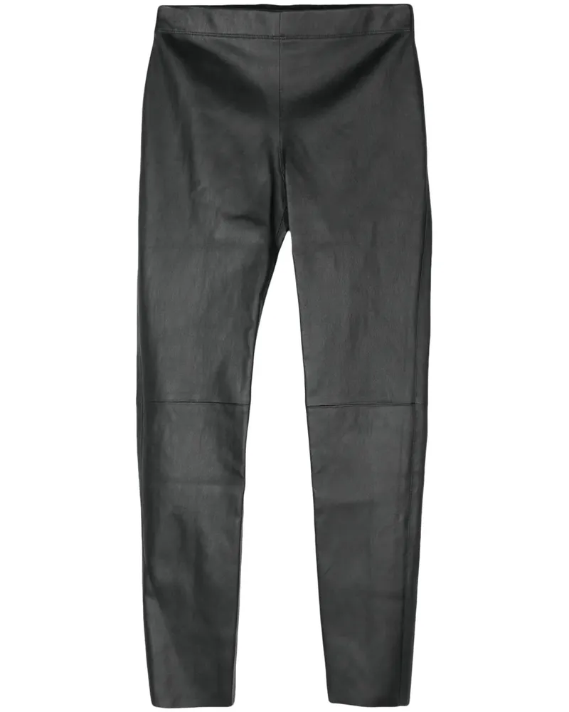 Joseph Leggings aus Leder - Schwarz Schwarz