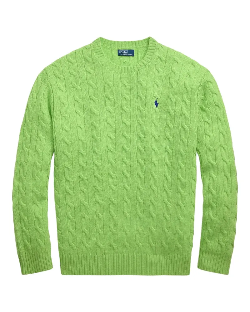 Ralph Lauren Pullover mit Zopfmuster - Grün Grün