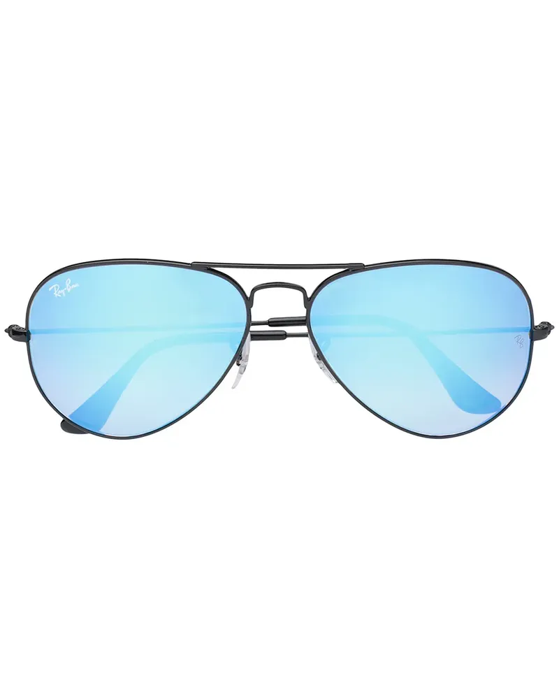 Ray Ban Pilotenbrille mit Farbverlauf - Silber Silber