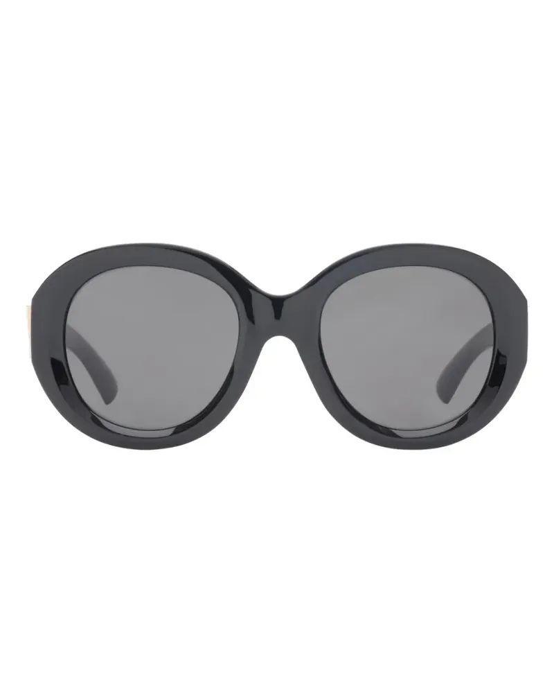 Burberry Heritage round sunglasses - Schwarz Schwarz