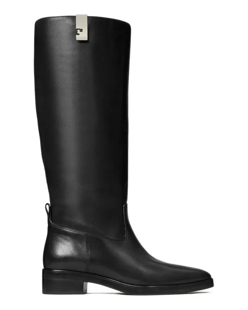 Tory Burch Money Clip Stiefel - Schwarz Schwarz