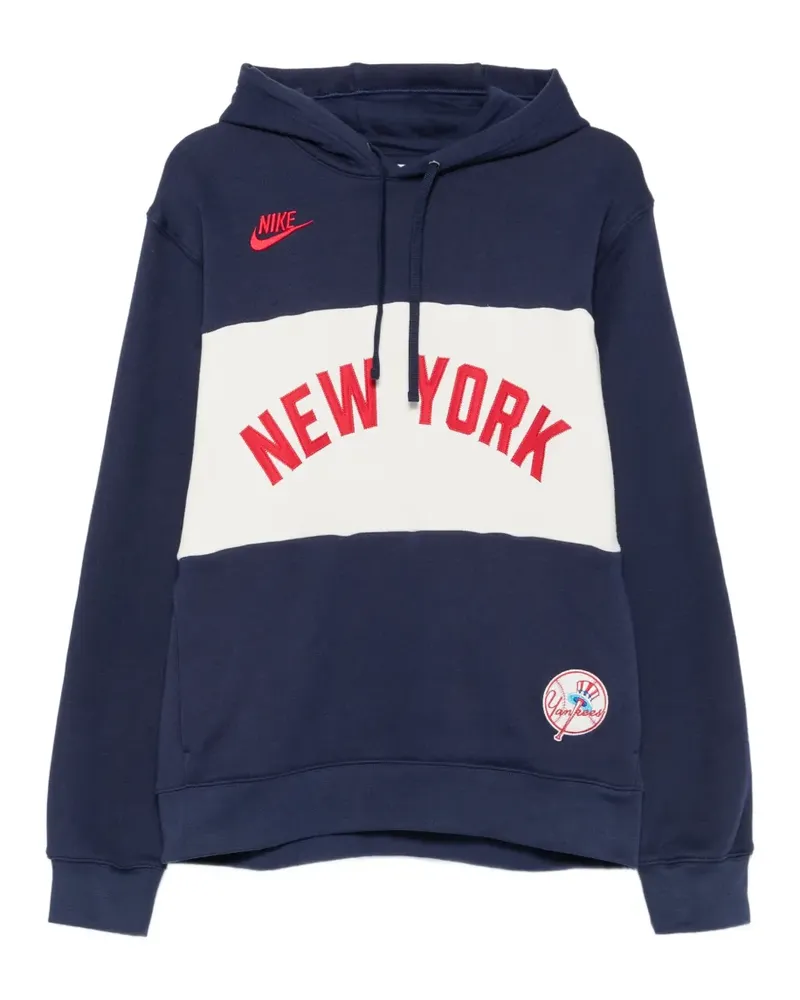 Nike x MLB Cooperstown Legacy New York Yankees drawstring hoodie - Blau Blau