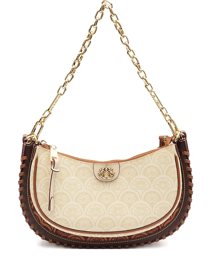 ISLA Sirena canvas shoulder bag - Nude Nude