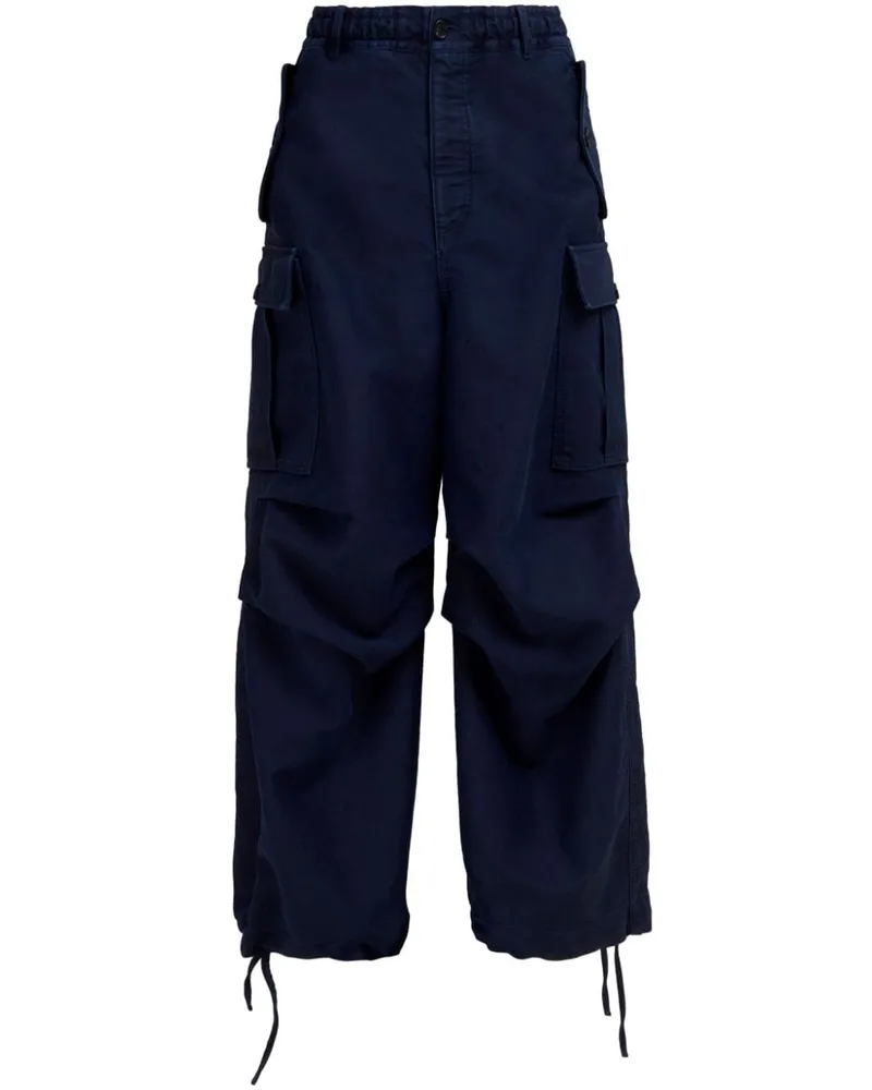 Marni Hose mit aufgesetzten Taschen - Blau Blau