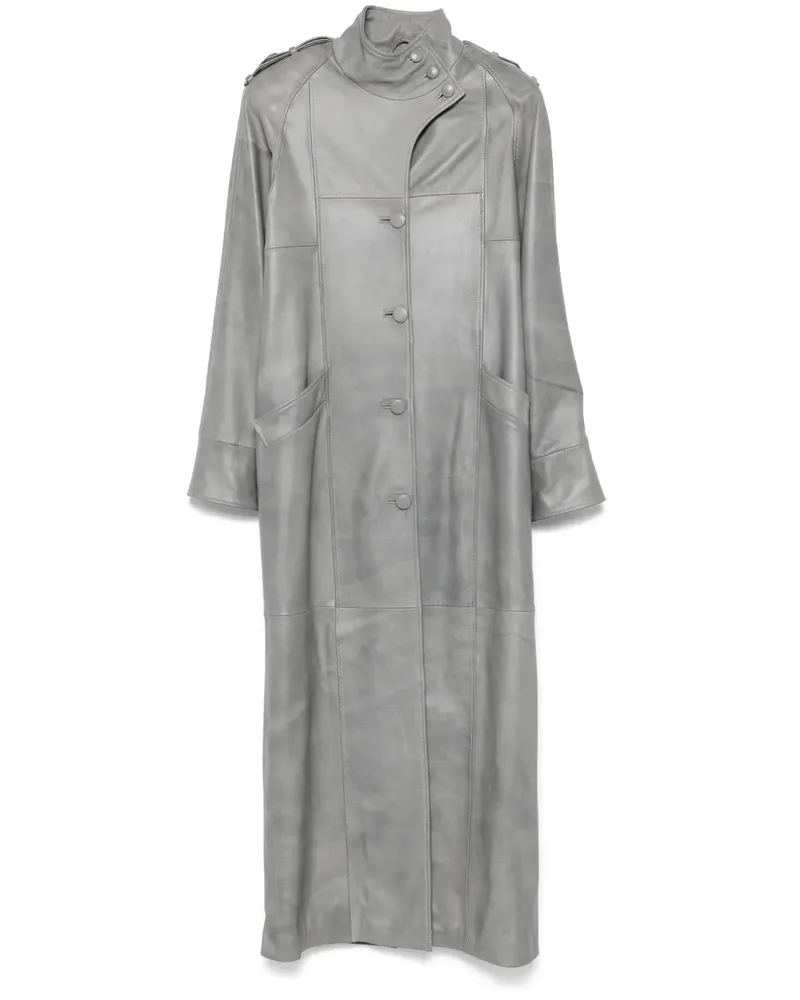 Manokhi Kylen Trenchcoat - Grau Grau