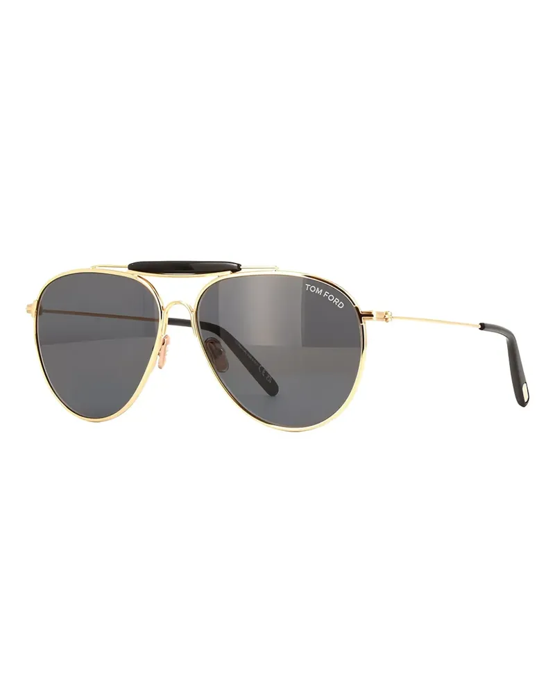 Tom Ford Getönte Pilotenbrille - Gold Gold