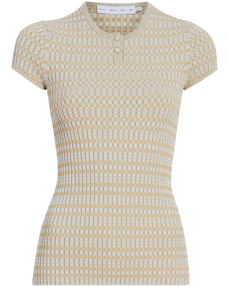 Proenza Schouler Shelle Strickoberteil - Nude Nude